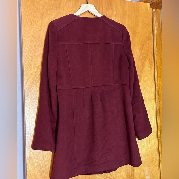 Women’s Plum Coat from Loft, Size M - Picture 2 of 3